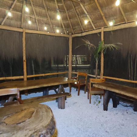 פוארטו מורלוס Aldea Maya-Ha Cabanas Con Cenotes מראה חיצוני תמונה